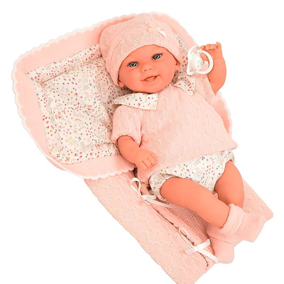 Кукла Elegance Реборн 35 cм с соской и одеялом Arias Т24471 1